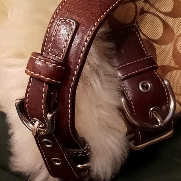 Coach Signature Shearling (FO52BK47) Crossbody Bag - Picture 5 of 8
